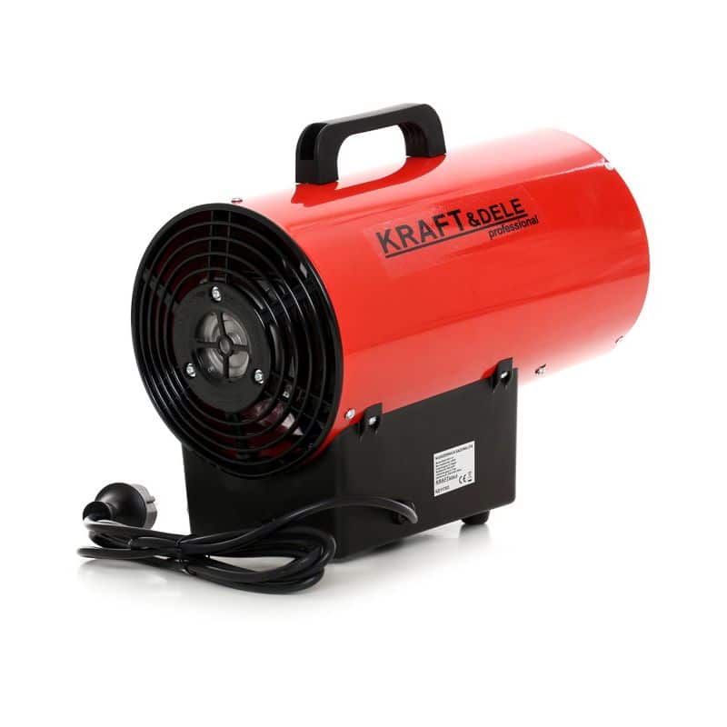 Kraft&Dele 15 kW dujinis šildytuvas + reduktorius