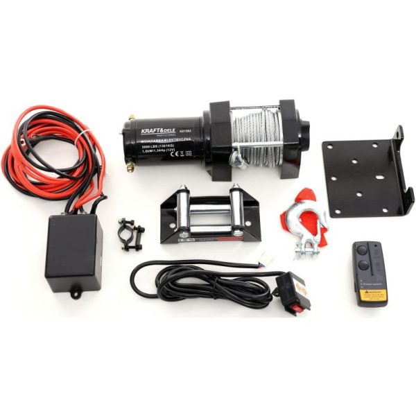 Elektrinė traukimo gervė / telferis KRAFT&DELE KD1562 (1,3 t, 1000 W)
