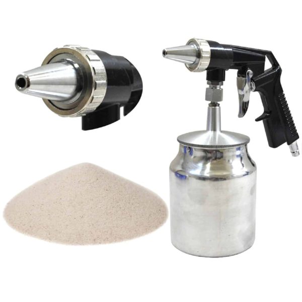 Smėliavimo pistoletas su apatiniu bakeliu KRAFT&DELE KD10354