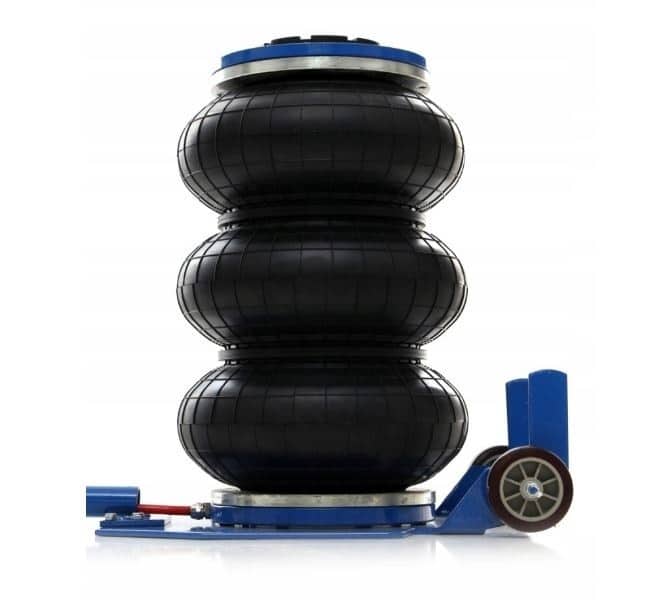 Pneumo domkratas 6t su 3 oro pagalvėmis – BLACK