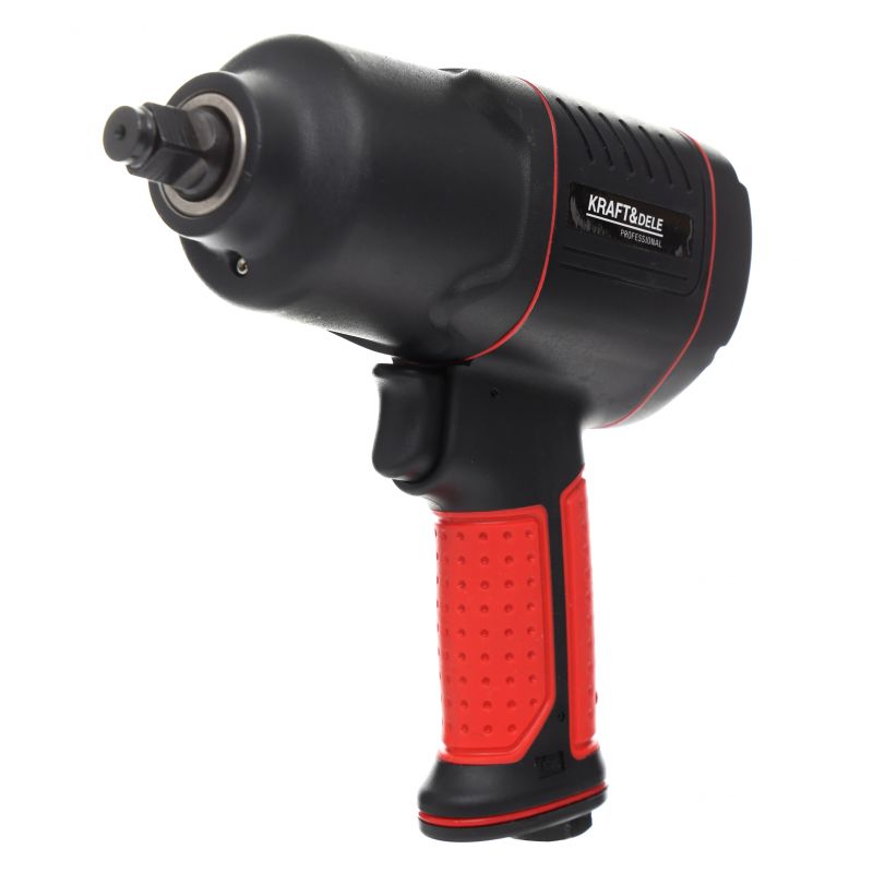 Pneumatinis – smūginis veržliasukis su galvutėmis 1200 Nm – Kraft&Dele