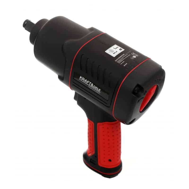 Pneumatinis – smūginis veržliasukis su galvutėmis 1200 Nm – Kraft&Dele