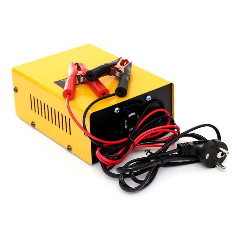 Akumuliatoriaus įkroviklis su mikroprocesoriumi 10A - KraftDele KD1918