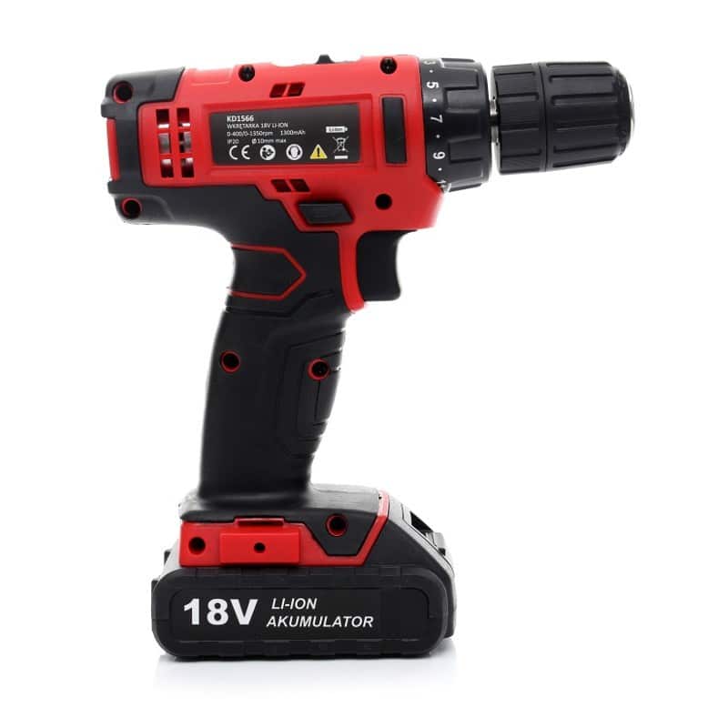 Akumuliatorinis suktuvas-gręžtuvas 18V Li-ION - KD1566