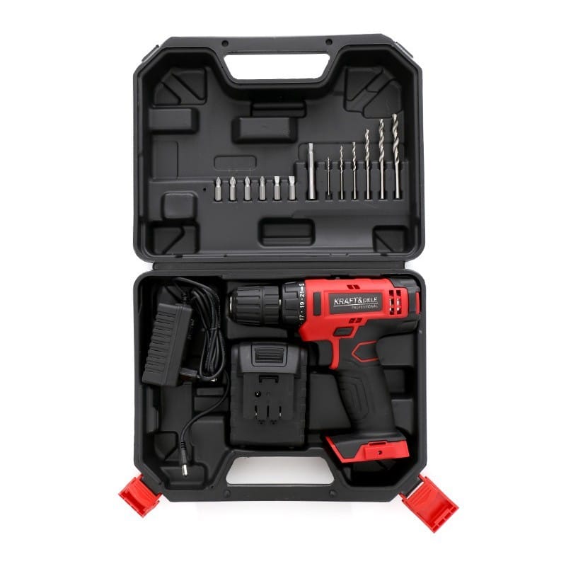 Akumuliatorinis suktuvas-gręžtuvas 18V Li-ION - KD1566