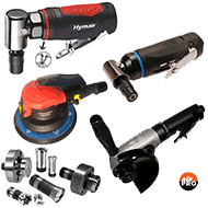 Pneumatiniai šlifuokliai, poliruokliai