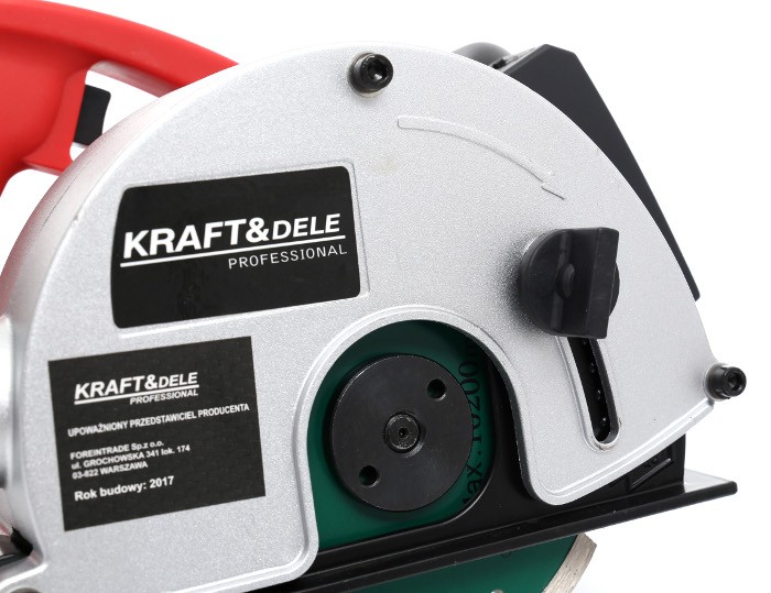 Vagapjovė / griovelių freza KRAFT&DELE KD1537 (3100 W)