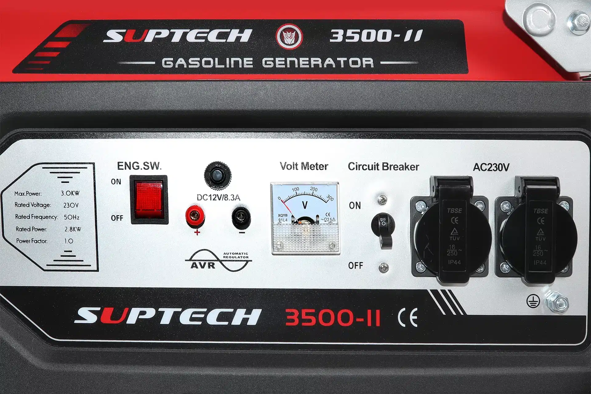 Benzininis generatorius SUPTECH 3500-II (3 kW, varinės apvijos)