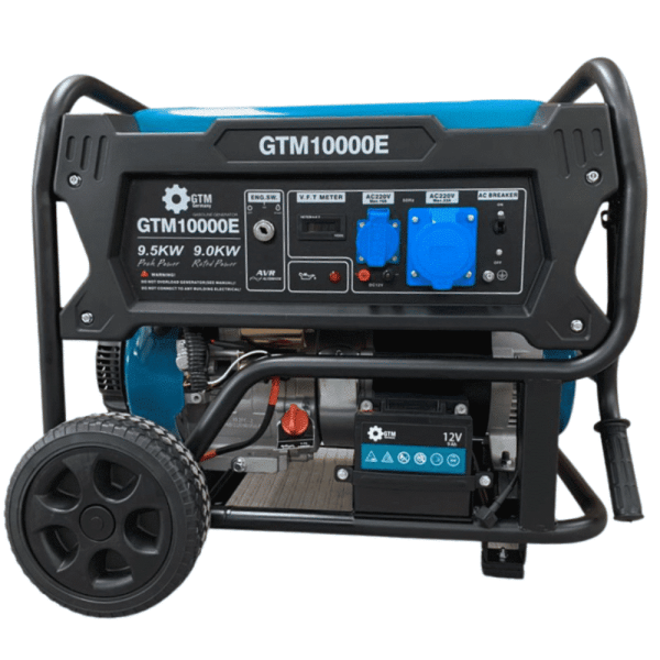 Benzininis generatorius GTM 10000E (9,5 kW, vienfazis)