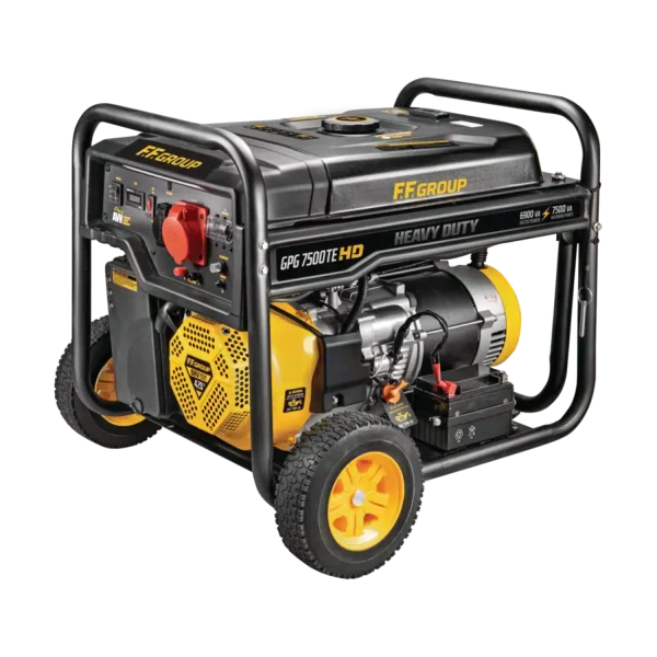 Benzininis generatorius FF GROUP GPG 7500TE HD (7,5 kW, trifazis)