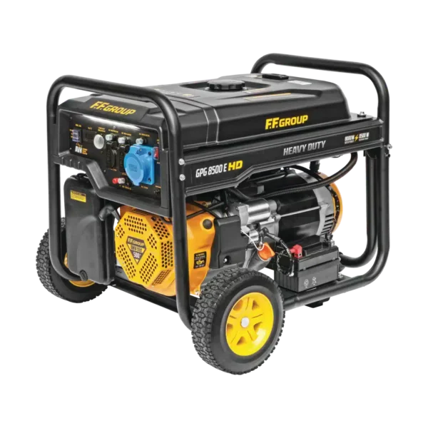 Benzininis generatorius FF GROUP GPG 8500 E HD (8,5 kW, trifazis)