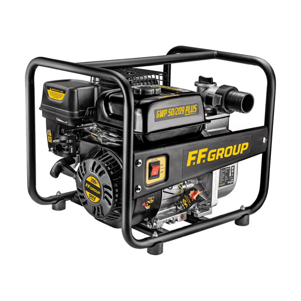 Benzininis vandens siurblys FF GROUP GWP 50/209 PLUS (5,2 kW)
