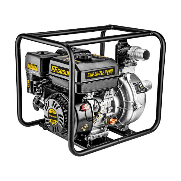 Benzininis vandens siurblys FF GROUP GWP 50/212 H PRO (5,2 kW)