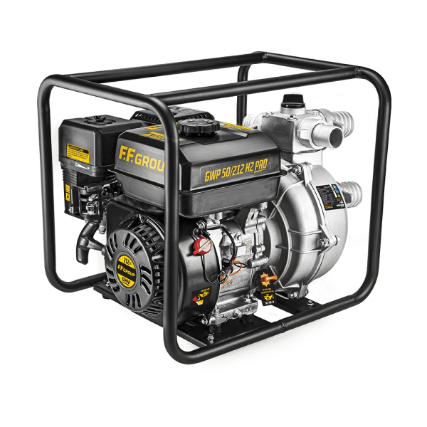Benzininis vandens siurblys FF GROUP GWP 50/212 H2 PRO (5,2 kW)