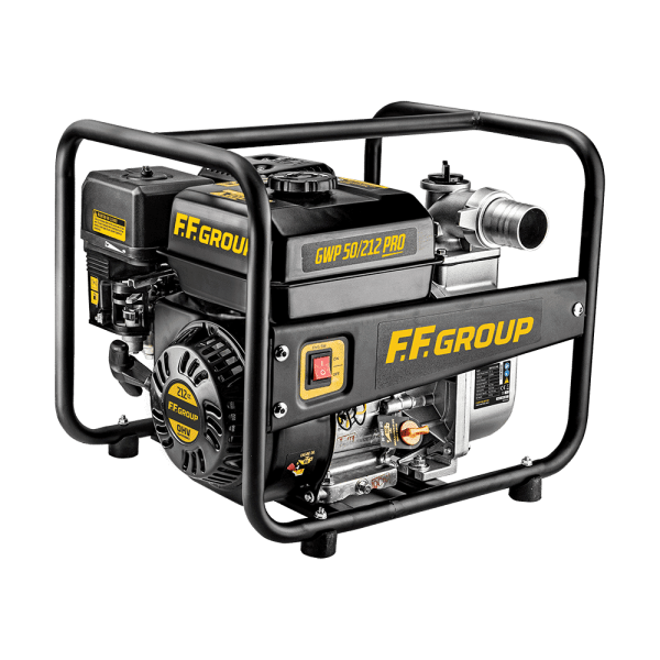 Benzininis vandens siurblys FF GROUP GWP 50/212 PRO (5,2 kW)