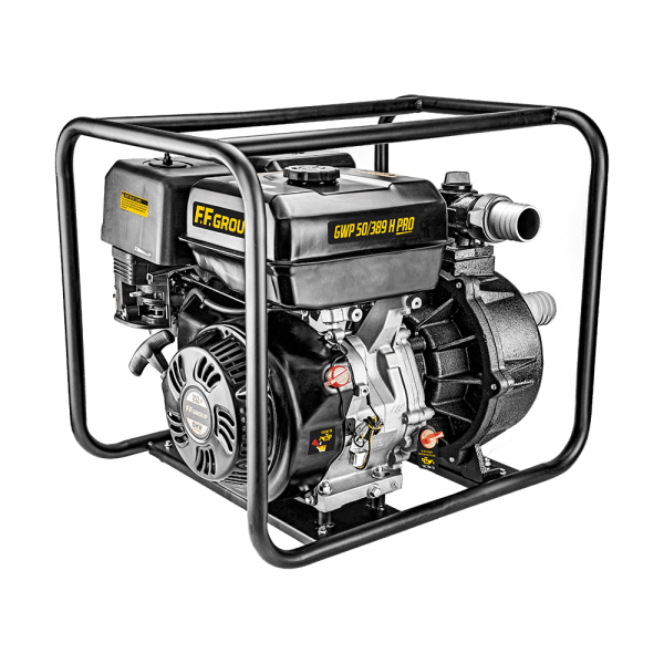Benzininis vandens siurblys FF GROUP GWP 50/389 H PRO (9,7 kW)