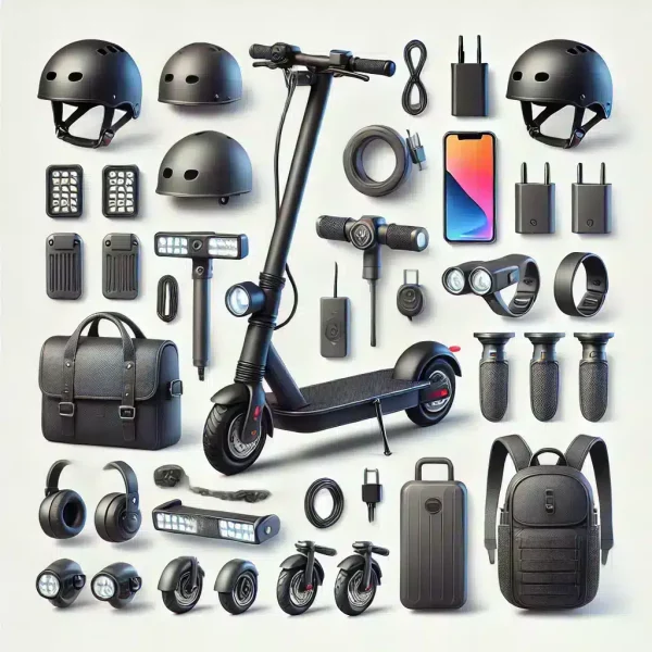 Elektrinių paspirtukų aksesuarai