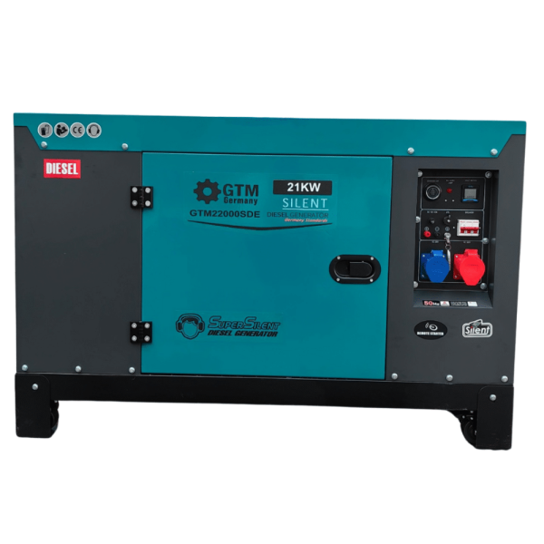 Dyzelinis generatorius GTM GTM22000SDE (21 kW, aušinamas skysčiu)
