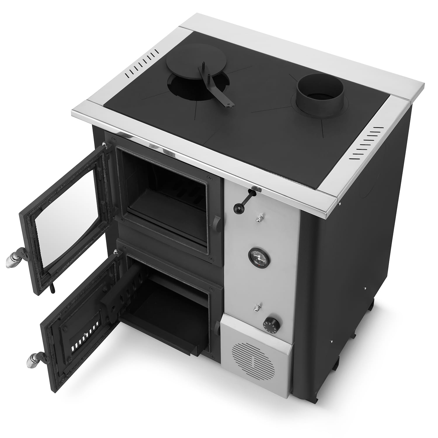 Krosnelė su vandens kontūru TEMY PRO (12 kW)