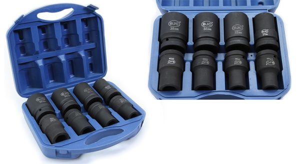 Smūginių galvučių rinkinys BJC M58262 (8 vnt., 17–33 mm)