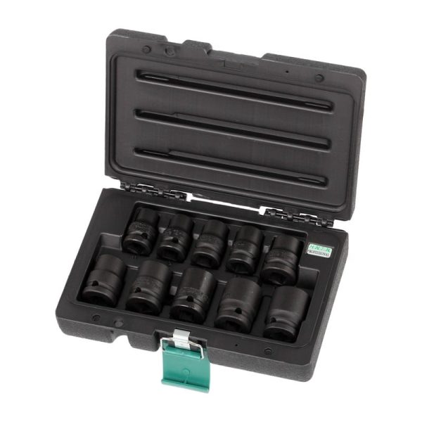 Smūginių galvučių rinkinys HONTON H5-ISK40010 (10 vnt., 11–24 mm)