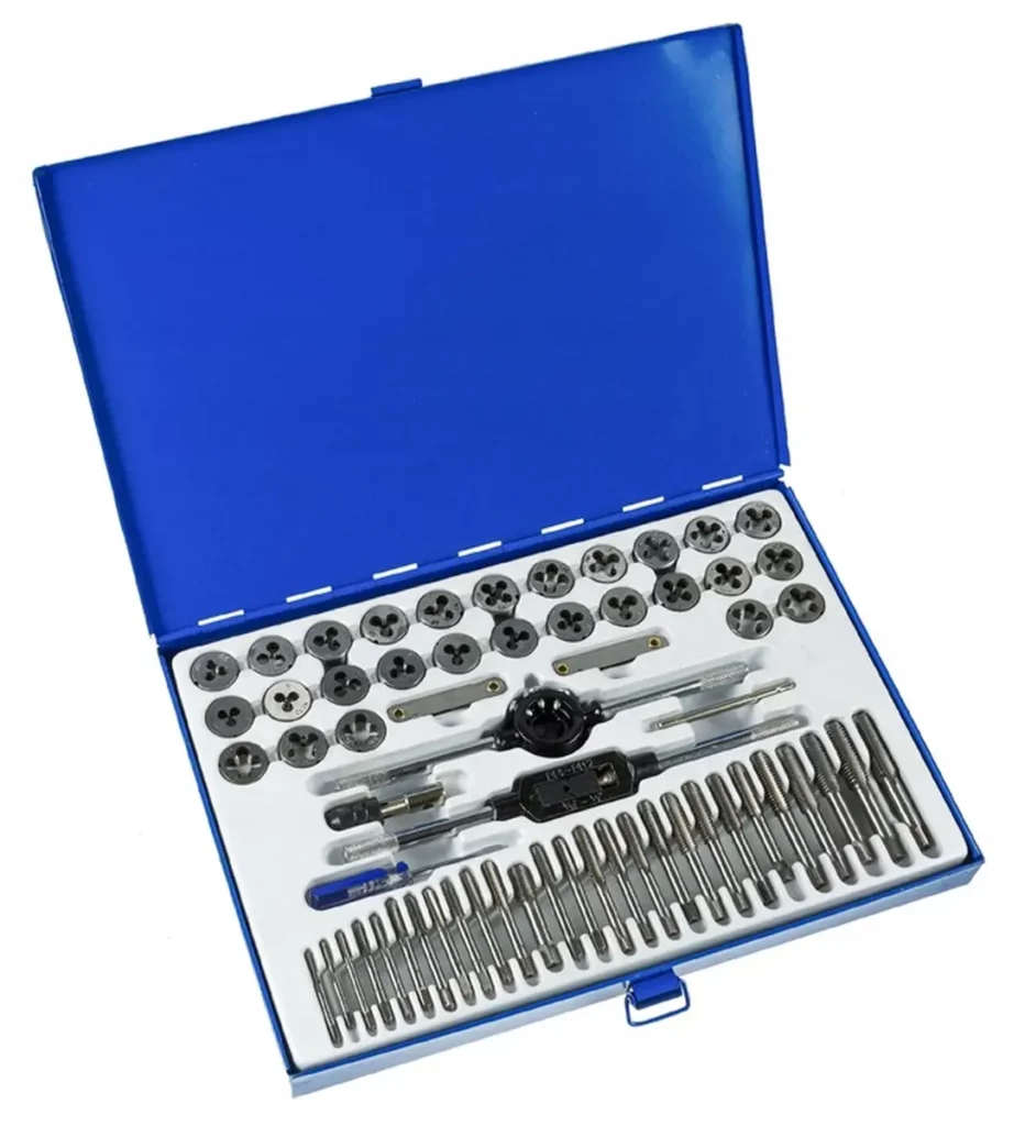 Sriegiklių ir sriegpjovių rinkinys BLACK 37022