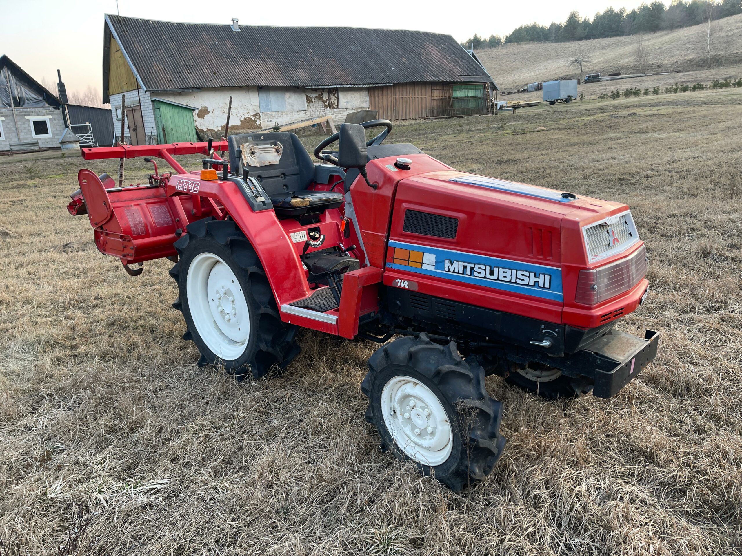 Naudotas traktorius MITUSBISHI MT16 (12 kW, su freza)