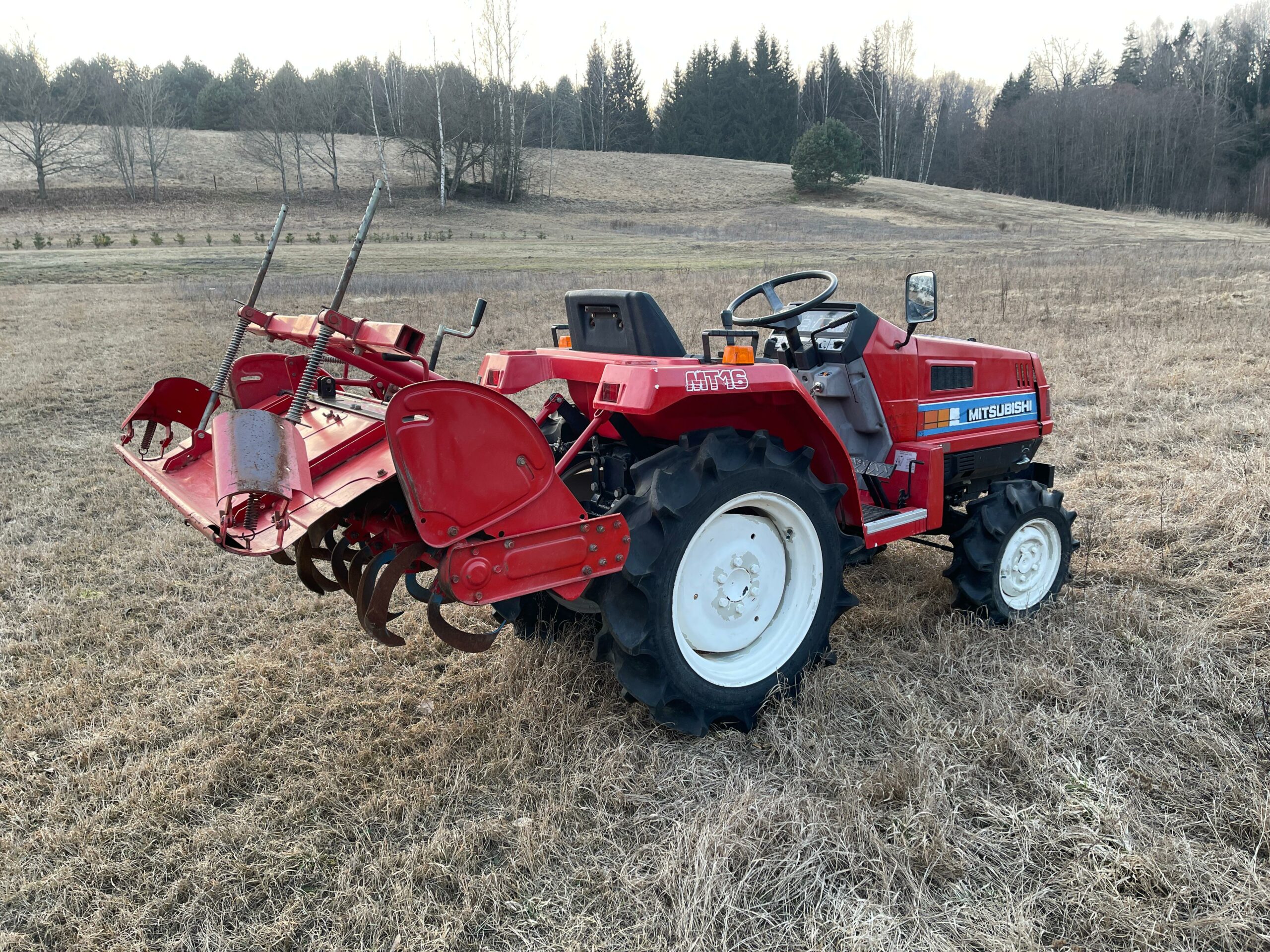 Naudotas traktorius MITUSBISHI MT16 (12 kW, su freza)