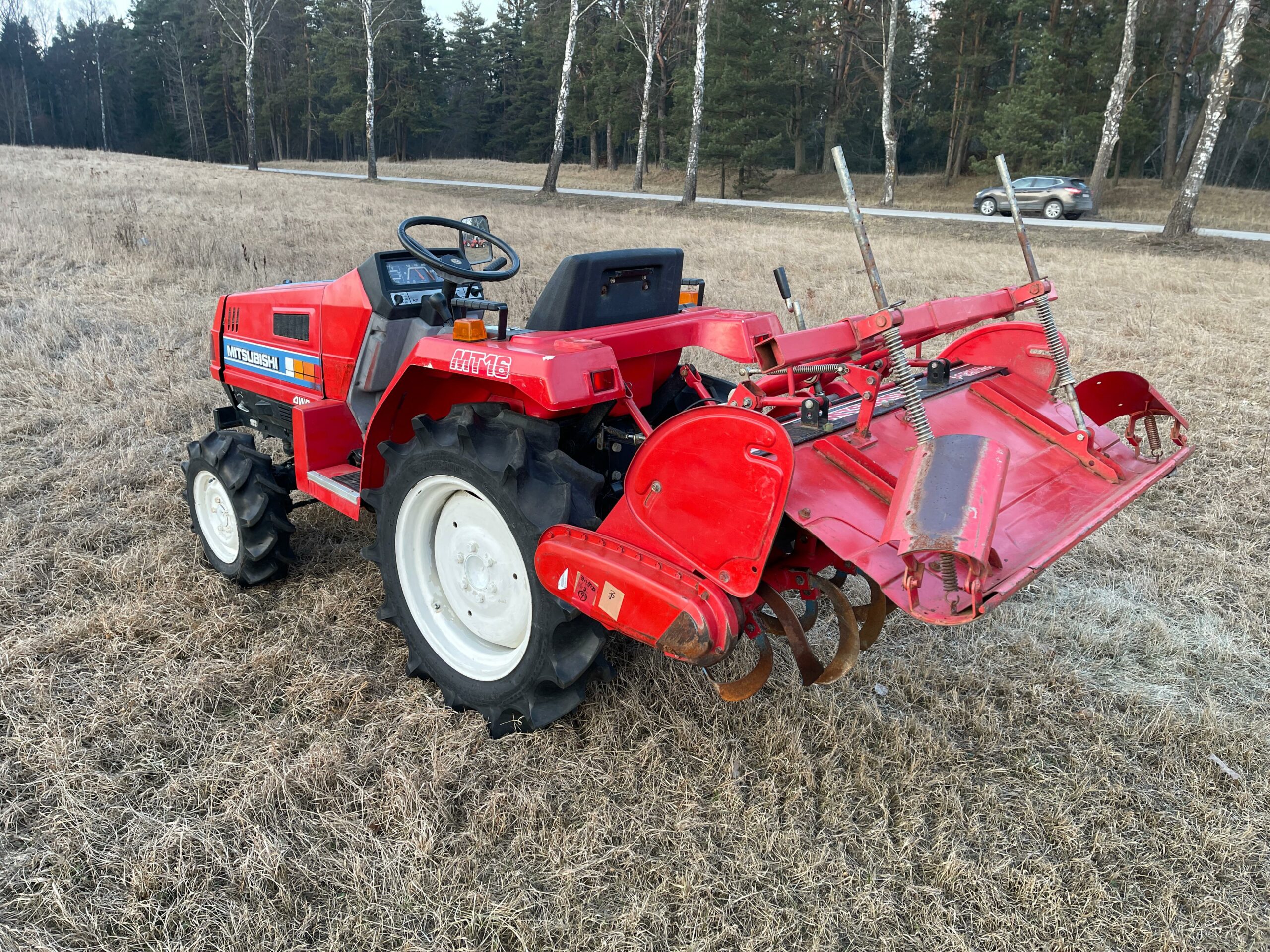 Naudotas traktorius MITUSBISHI MT16 (12 kW, su freza)