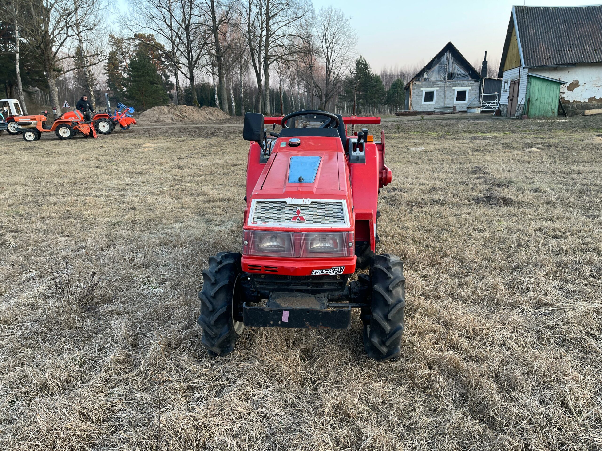 Naudotas traktorius MITUSBISHI MT16 (12 kW, su freza)