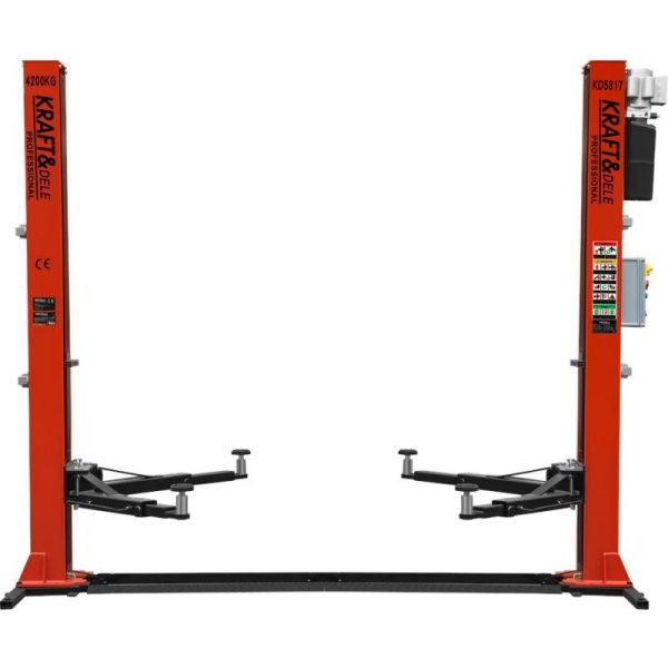 Automatinis hidraulinis koloninis keltuvas KRAFT&DELE KD5817 (400 V, 4,2 t)