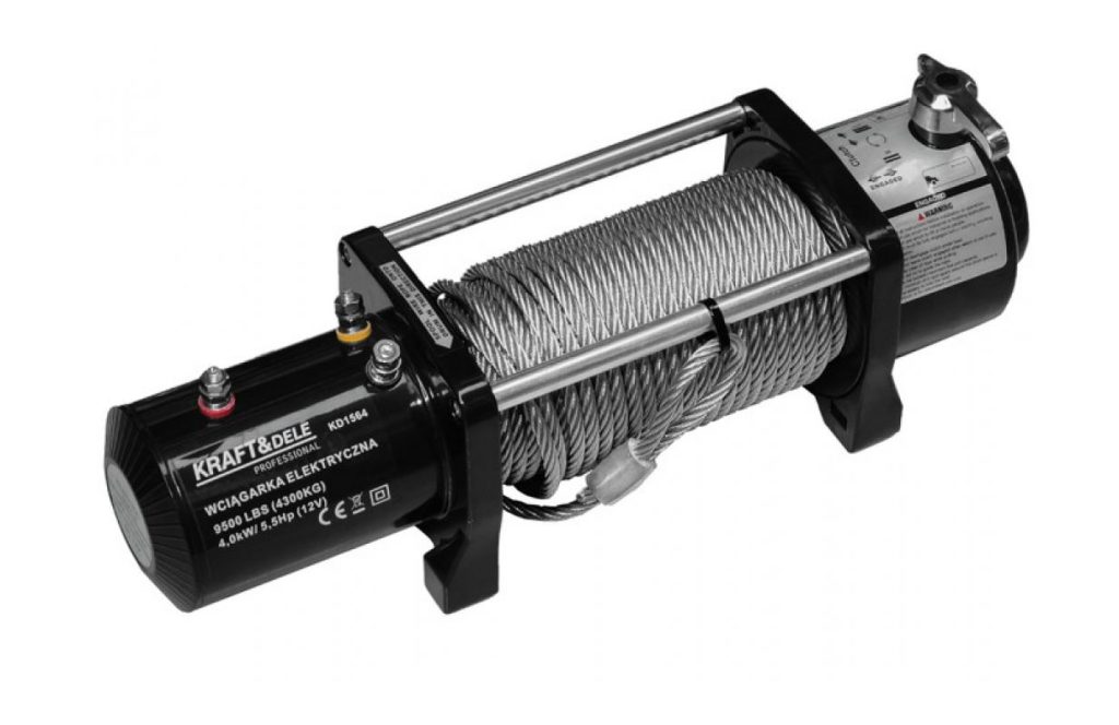 Akumuliatorinė gervė / telferis KRAFT&DELE KD1564 (4,3 t, 12 V)