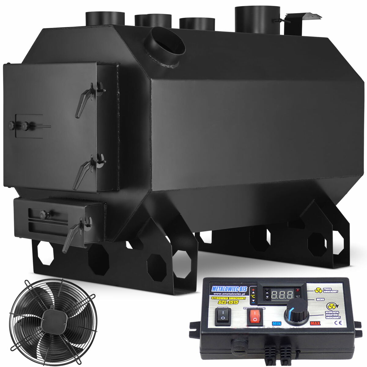 Krosnelės su ventiliatoriumi